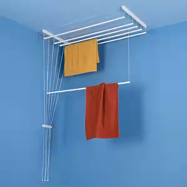 Cloth hangers on apartment balcony – Rajajinagar, Bangalore - Tharak Enterprises Bangalore